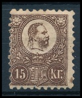 * 1871 Réznyomat 15kr Eredeti Gumival, Falcos (120.000) - Autres & Non Classés