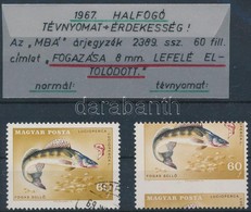 ** 1967 Halfogó 60f Extrém Elfogazással, Nagyon Ritka! - Andere & Zonder Classificatie