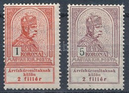 * 1913 Árvíz 1K, 5K (*11.000) - Other & Unclassified