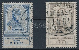 O 1913 Árvíz 2K, 5K (14.000) - Other & Unclassified