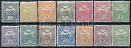 ** * 1909 Turul 1, 2, 3, 6, 10, 50 (**), 5, 12, 16, 20, 25, 30, 35, 60 F (*) (15.900) - Other & Unclassified