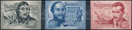 ** 1955 Költők Vágott Sor (8.000) - Sonstige & Ohne Zuordnung