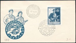 1967 Évfordulók - Események (V.) Vágott Bélyeg FDC - Andere & Zonder Classificatie