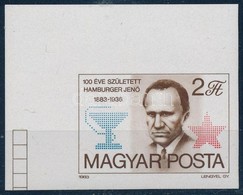 ** 1983 Hamburger Jenő ívsarki Vágott Bélyeg (1.200) - Other & Unclassified