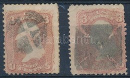 O USA 1861 2 Db 3 Cent Bélyeg Scott 64 - Autres & Non Classés