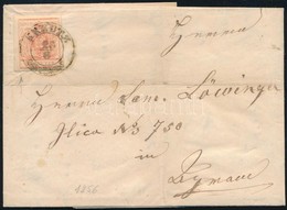 1856 3kr MP III Levélen 'KREUTZ' - Tyrnau - Sonstige & Ohne Zuordnung