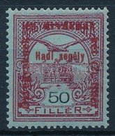 ** 1915 Hadi Segély 50f, Hiányos Keret Az értékszám Felett - Andere & Zonder Classificatie