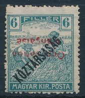 ** Arad 1919 Arató 6f Fordított Felülnyomással (20.000) - Other & Unclassified