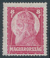 ** 1929 Szent István II. 8f Papírránccal - Andere & Zonder Classificatie