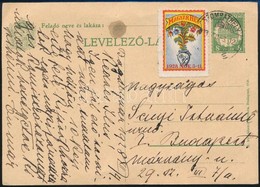 1928 Díjjegyes Levelezőlap 'Magyar Hét' Levélzáró Bélyeggel - Other & Unclassified