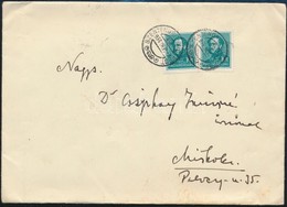 1934 Levél 'SZENTEDRE-BUDAPEST' Mozgóposta Bélyegzővel - Other & Unclassified