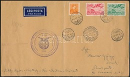 1937 Nemzetközi Sporthét Alkalmi Légi Levél - Other & Unclassified