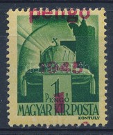 ** 1945 Kisegítő 1P/1P Elcsúszott Felülnyomással és Annak Gépszínátnyomatával - Andere & Zonder Classificatie