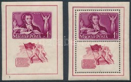 ** 1949 Puskin Blokkpár (5.000) - Other & Unclassified