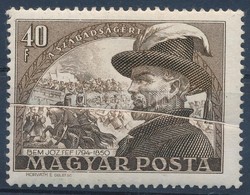 ** 1950 Bem 40f Papírránccal / Mi 1142 With Paper Crease - Other & Unclassified