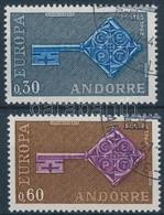 O 1968 Europa CEPT Sor Mi 208-209 - Sonstige & Ohne Zuordnung