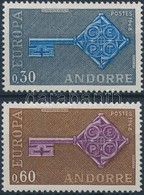 ** 1968 Europa CEPT Sor Mi 208-209 - Andere & Zonder Classificatie