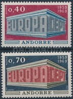 ** 1969 Europa CEPT Sor Mi 214-215 - Andere & Zonder Classificatie