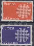 ** 1970 Europa CEPT Sor Mi 222-223 - Andere & Zonder Classificatie