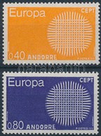 ** 1970 Europa CEPT Sor Mi 222-223 - Andere & Zonder Classificatie