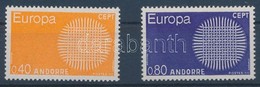 ** 1970 Europa CEPT Sor Mi 222-223 - Andere & Zonder Classificatie