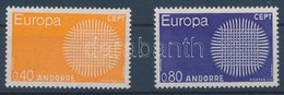 ** 1970 Europa CEPT Sor Mi 222-223 - Other & Unclassified