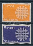 ** 1970 Europa CEPT Sor Mi 222-223 - Andere & Zonder Classificatie