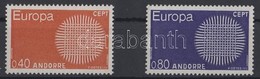 ** 1970 Európa Sor Mi 222-223 - Andere & Zonder Classificatie