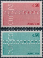 ** 1971 Europa CEPT Sor Mi 232-233 - Andere & Zonder Classificatie