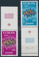 ** 1972 Europa CEPT ívszéli Sor Mi 238-239 - Andere & Zonder Classificatie