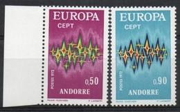 ** 1972 Europa CEPT Mi 238-239 - Andere & Zonder Classificatie