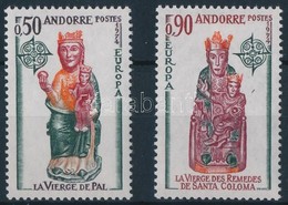 ** 1974 Europa CEPT Szobrok Sor Mi 258-259 - Andere & Zonder Classificatie