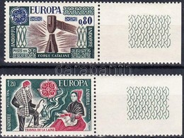 ** 1976 Europa CEPT ívszéli Sor Mi 274-275 - Andere & Zonder Classificatie