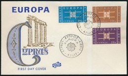 1963 Europa CEPT Sor FDC-n Mi 225-227 - Andere & Zonder Classificatie