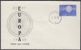 1960 Europa CEPT Mi 746 FDC-n - Sonstige & Ohne Zuordnung