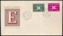 1963 Europa CEPT Sor FDC-n Mi 821-822 - Sonstige & Ohne Zuordnung