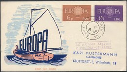 1950 Europa CEPT Sor Mi 146-147 FDC-n - Andere & Zonder Classificatie