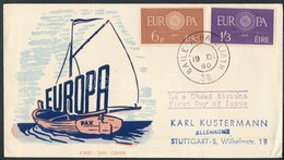 1950 Europa CEPT Sor Mi 146-147 FDC-n - Andere & Zonder Classificatie