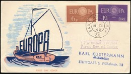 1950 Europa CEPT Sor Mi 146-147 FDC-n - Other & Unclassified