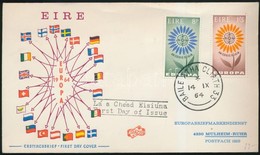 1964 Europa CEPT Sor FDC-n Mi 167-168 - Andere & Zonder Classificatie