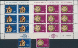 ** 1970-1981 Europa CEPT 24 Klf Bélyeg Teljes Sorokban + Kisívsor (2 Stecklapon) - Andere & Zonder Classificatie