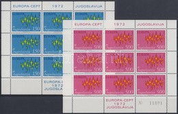 ** 1972 Europa CEPT Kisív Sor Mi 1457-1458 - Andere & Zonder Classificatie