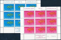 ** 1972 Europa CEPT Kisív Sor Mi 1457-1458 - Andere & Zonder Classificatie