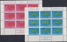 ** 1972 Europa CEPT Kisívpár Mi 1457-1458 - Andere & Zonder Classificatie