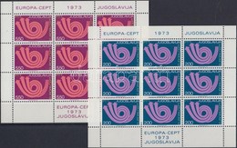 ** 1973 Europa CEPT Kisívpár Mi 1507-1508 - Andere & Zonder Classificatie