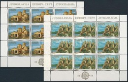 ** 1978 Europa CEPT: Történelmi épületek Kisív Sor Mi 1725-1726 - Andere & Zonder Classificatie
