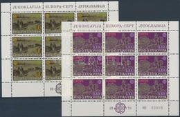 ** 1978-1979 Európa Kisívsorok Mi 1725-1726, 1787-1788 - Andere & Zonder Classificatie