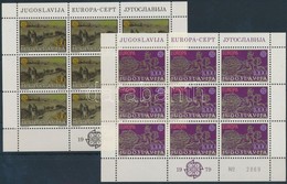 ** 1979 Europa CEPT Posta- és Távközlés Történelme Kisívsor Mi 1787-1788 - Andere & Zonder Classificatie