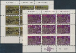 ** 1979 Europa CEPT Posta- és Távközlés Történelme Kisívsor Mi 1787-1788 - Andere & Zonder Classificatie