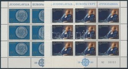 ** 1980 Europa CEPT Kisív Sor Mi 1828-1829 - Andere & Zonder Classificatie